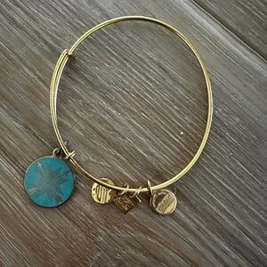 Alex & Ani  Friendship Wire Charm Bracelet